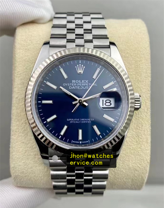 36mm Blue Dial Rolex 126234 Datejust Jubilee bracelet