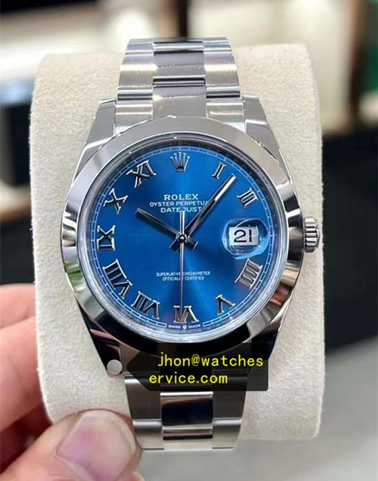 41mm Datejust 126300 Blue Roman