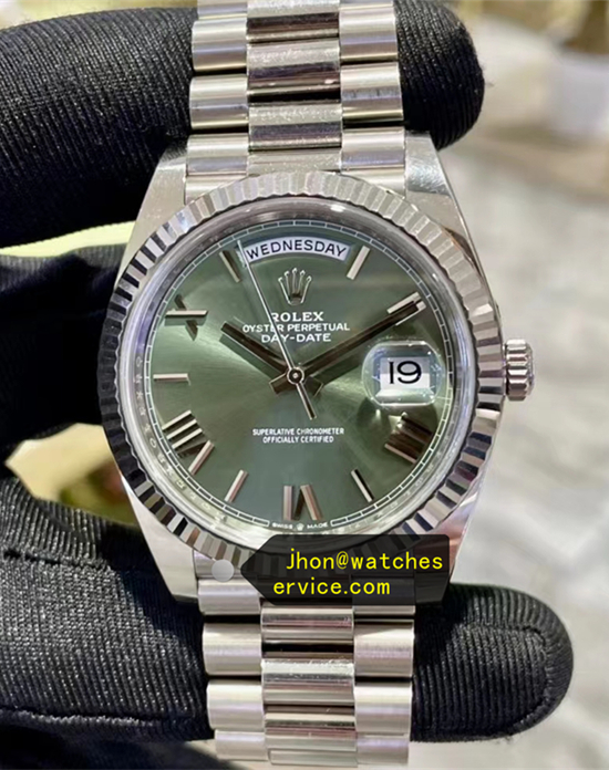 Olive Green Dial Rolex President Day-Date 40mm 228239