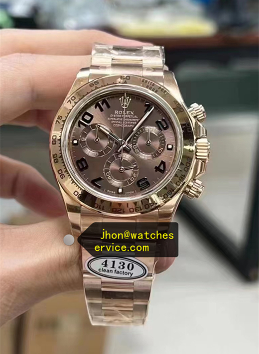 Chocolate Arabic Dial Daytona 116505 Rose Gold