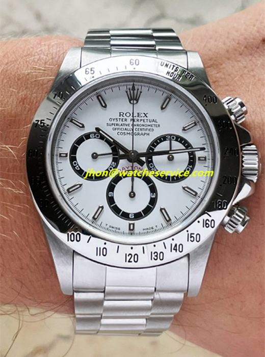 White Panda Dial Rolex Zenith Daytona 16520