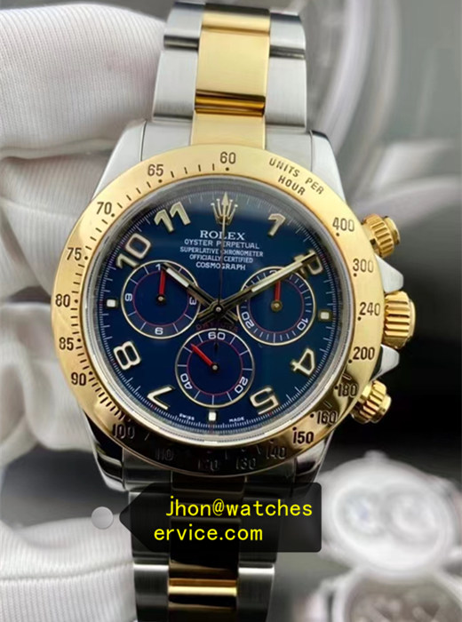 Blue Arabic Dial Two-Tone Daytona 116503