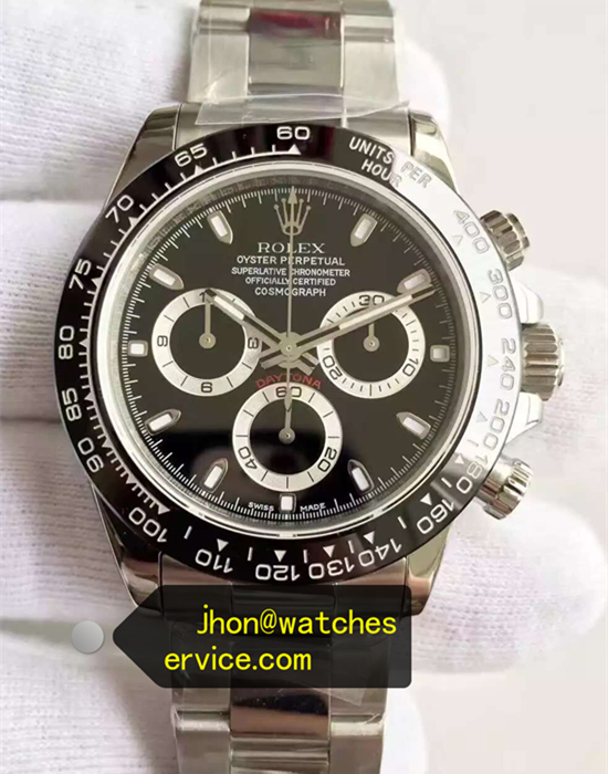 Daytona 116500LN Black Dial Ceramic Bezel