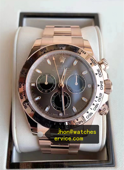Chocolate Dial Daytona 116505 Everose Pink Gold