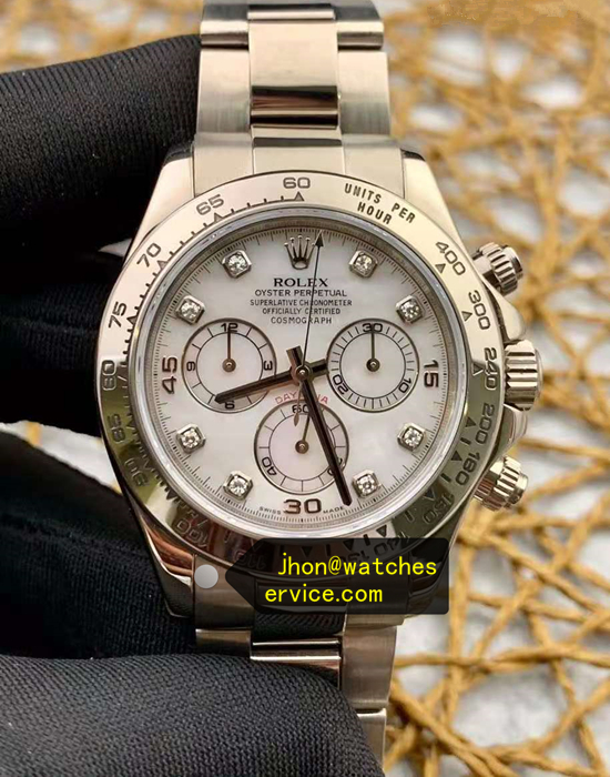 Daytona 116509-0064 18-Ct-White-Gold