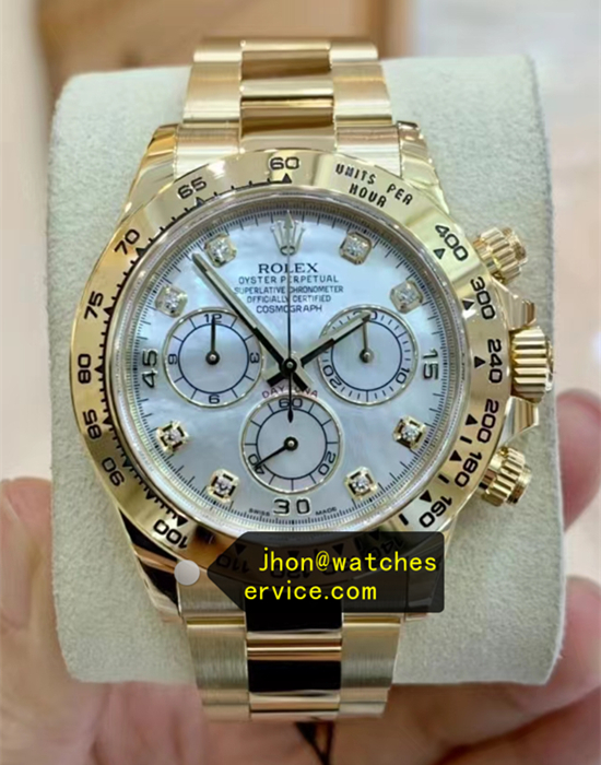 Mother of Pearl Dial Daytona 116508-0007 Real Gold