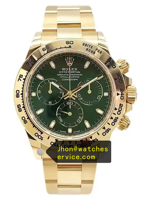 Green Dial Daytona 116508 Yellow Gold