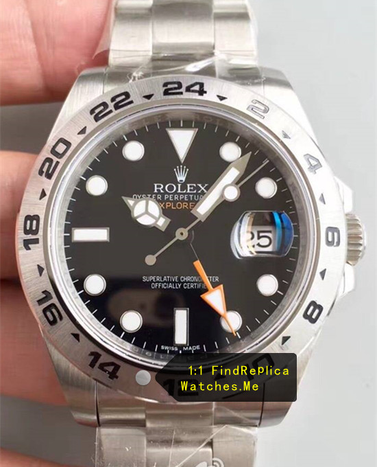 Black Dial Explorer-II 216570-77210