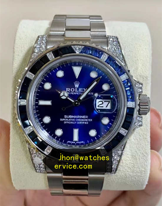Diamonds Blue Dial Rolex 116659SABR 40mm Submariner
