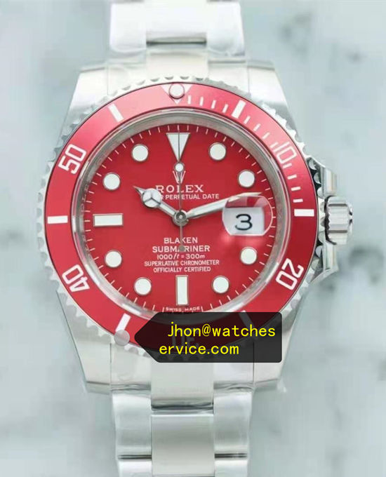 Red Submariner Blaken Rolex