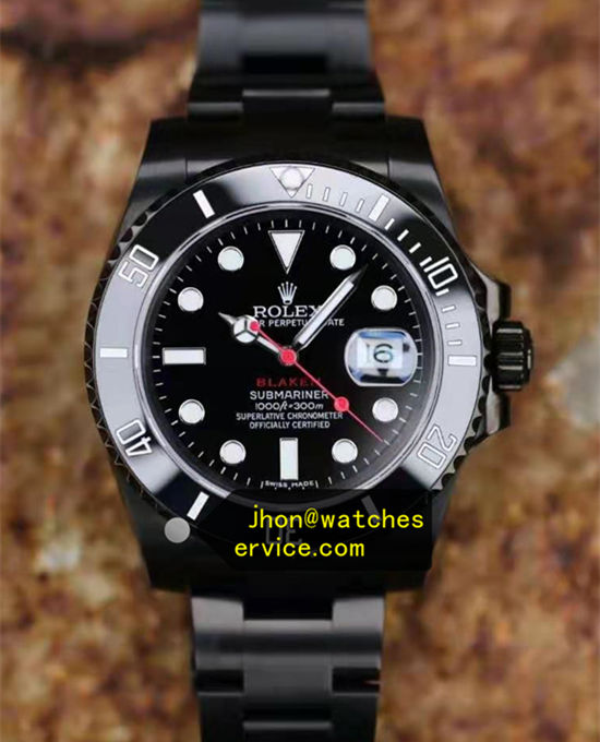 Black Blaken Rolex Submariner