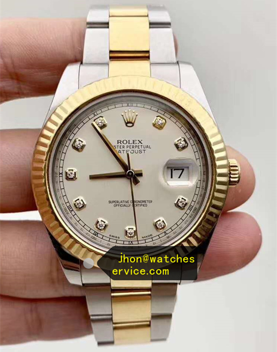 Two-tone Rolex 41MM Datejust m126333