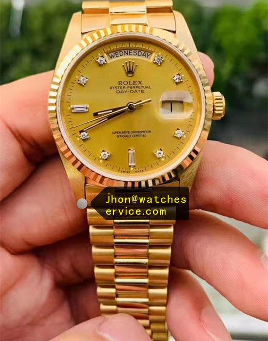 39MM Real Gold Day-Date 118348