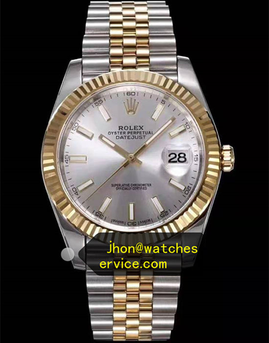 Silver Dial Datejust m126333-0002 Two-tone Rolex