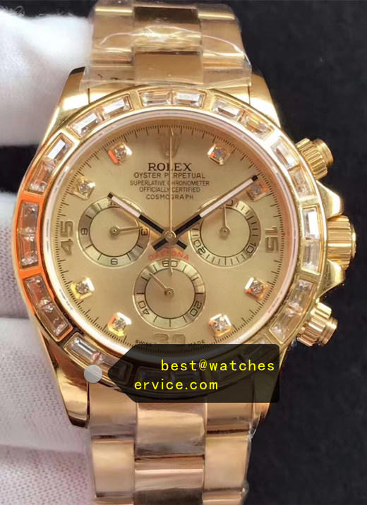 Daytona m116508-0006 Square Diamonds Bezel